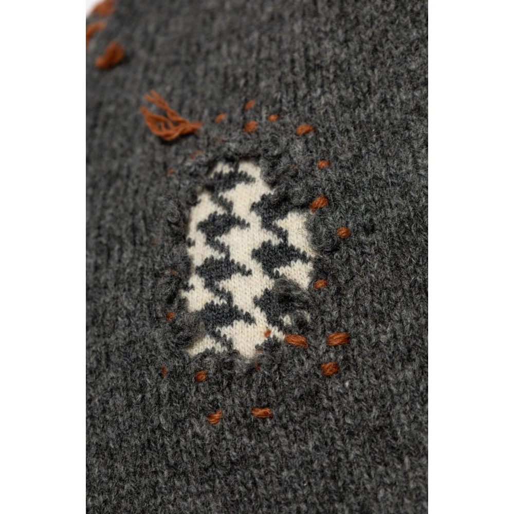 Marni Vintage effect vest Gray Heren