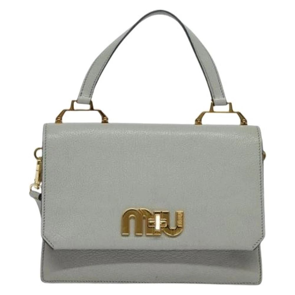 Pre-owned > Pre-owned Bags > Pre-owned Handbags - - Miu Miu Pre-owned - Modalova
