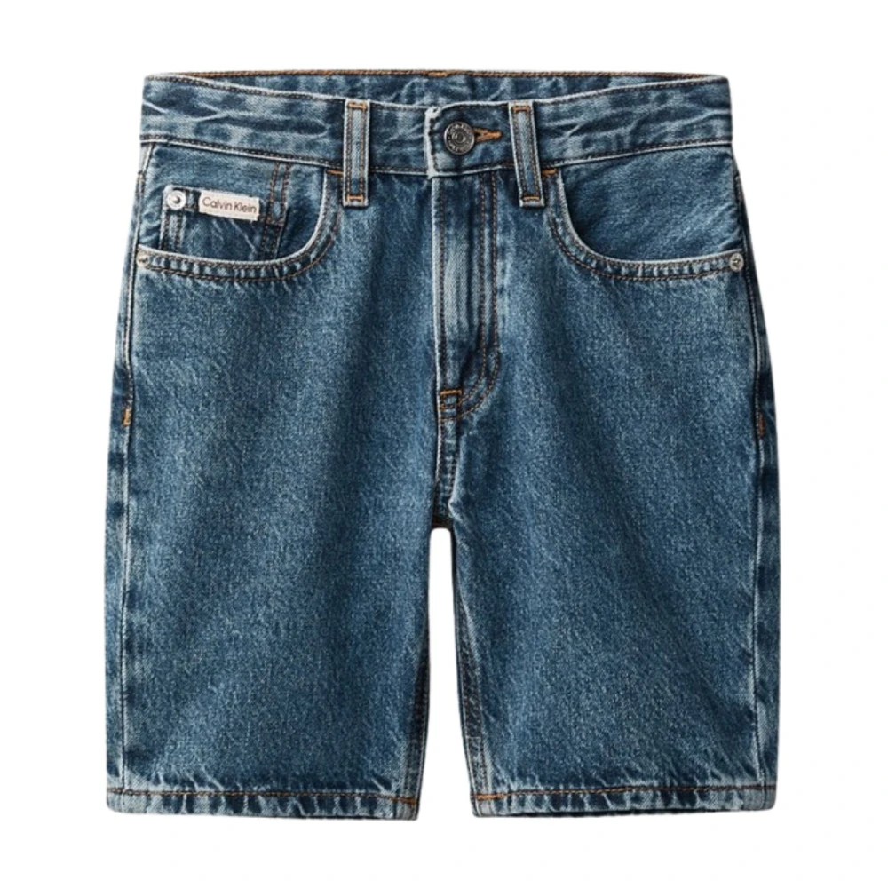 Calvin Klein Jeans Boys Blue Shorts, 16 Y, Reg Denim Short Beckford