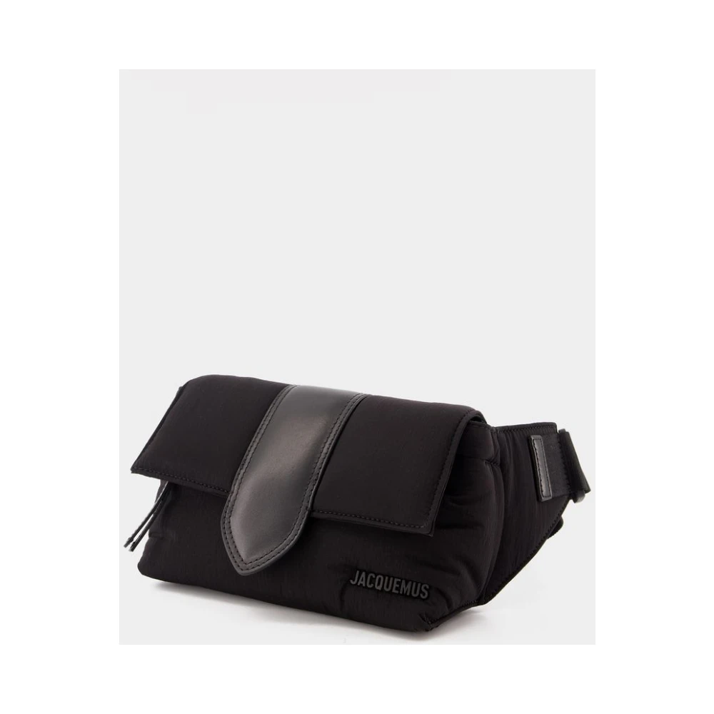 Jacquemus Zwarte Bambino Heuptas Nylon Black Heren