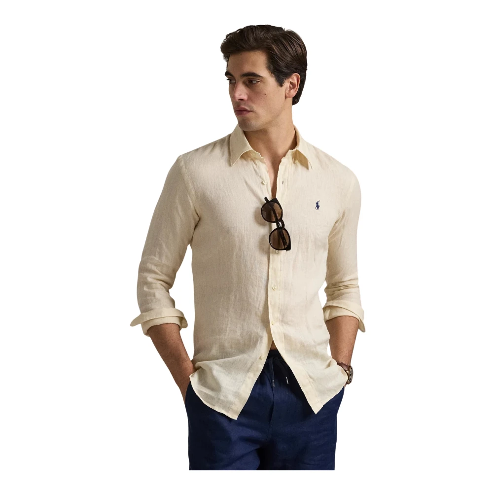 Ralph Lauren Uomo Beige Magliette, 2XL, New,