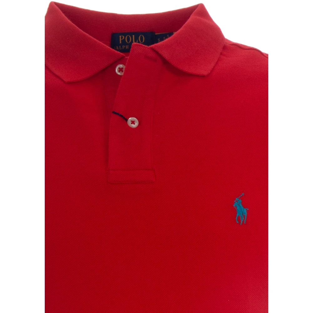 Polo Ralph Lauren Korte Mouw Polo Shirt Red Heren