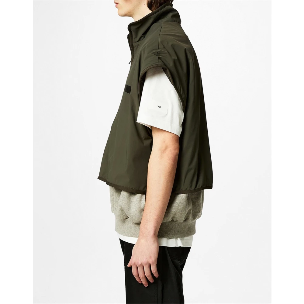 Fear Of God Nylon Fleece Mockneck Vest Multicolor Heren