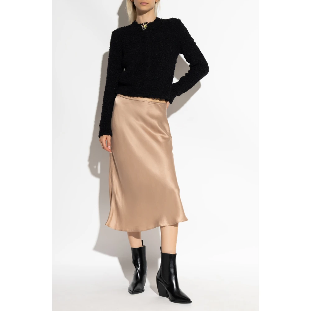 Blumarine Zijden rok Beige Dames