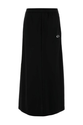 black-track-skirt