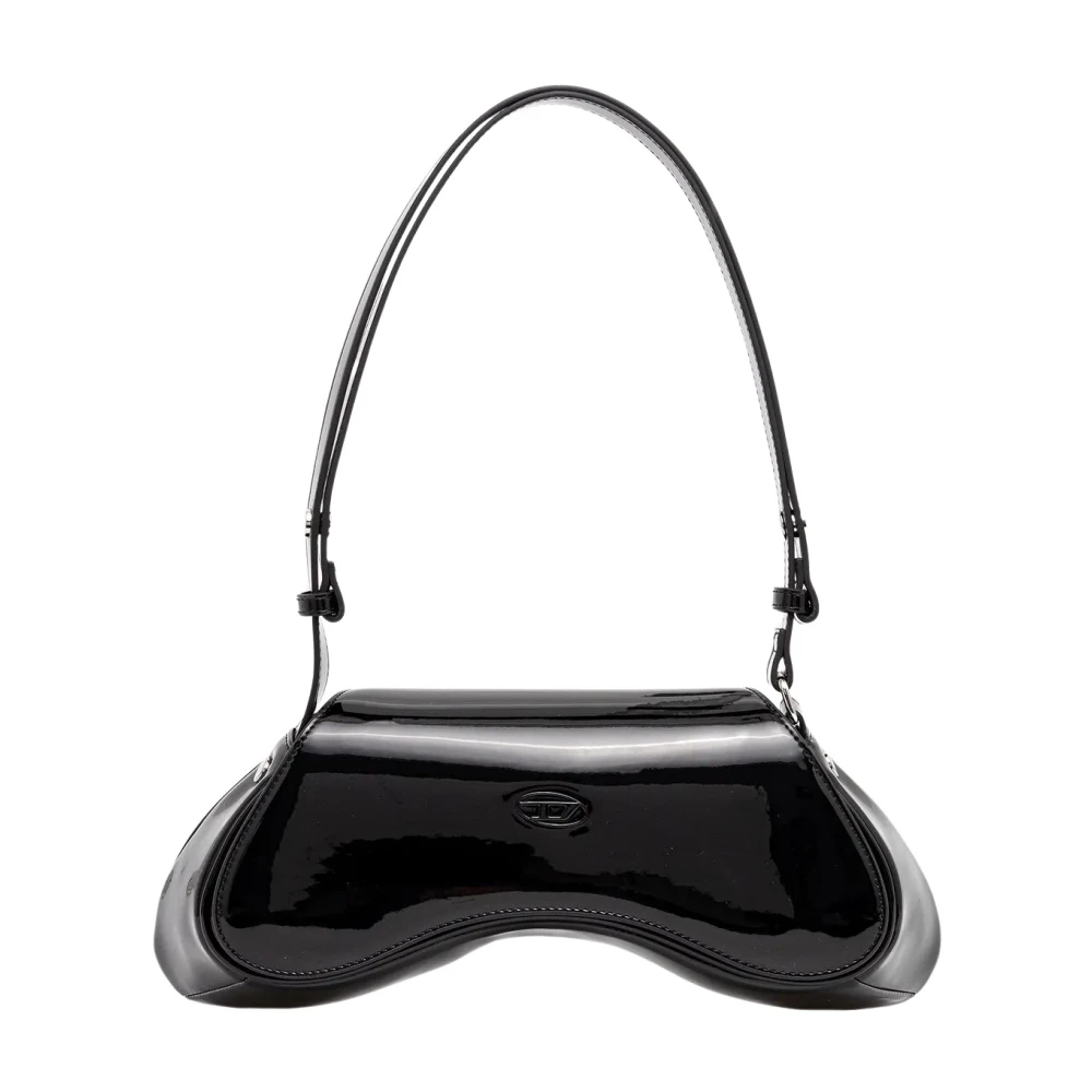 Diesel Play Shoulder Responsible Bag - Woman Shoulder Bags Black One Size - Immagine 12