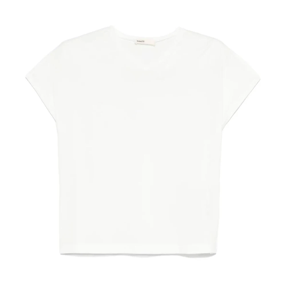 Khaite - Tops > T-Shirts - White - Khaite - Modalova