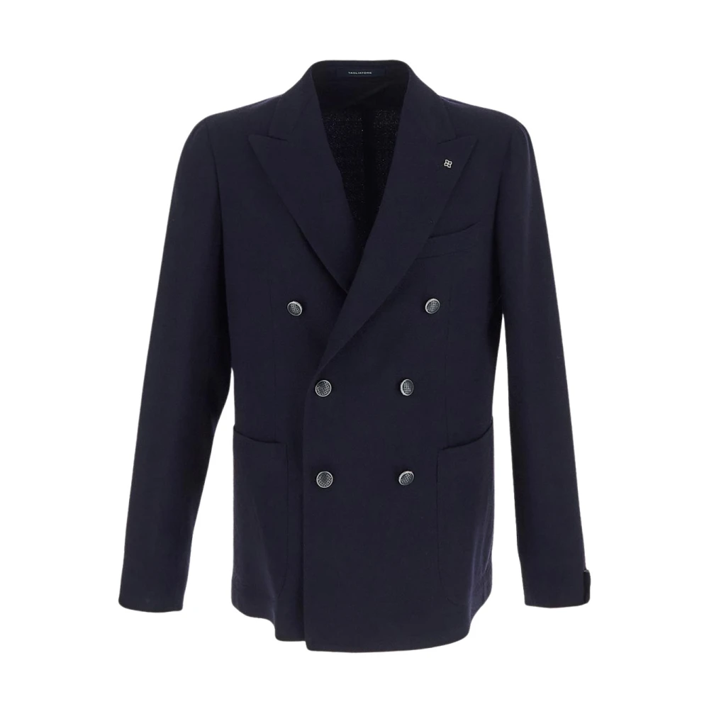 Tagliatore Blazer Double-breasted Blue Heren