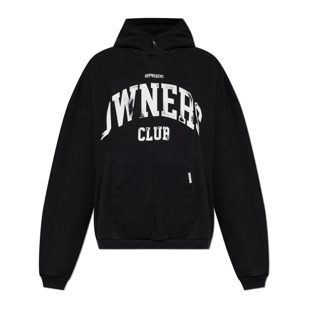 Represent Men's Black Hoodies, M, Owners Club Hoodie