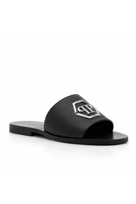 Lädersandaler Big Hexagon