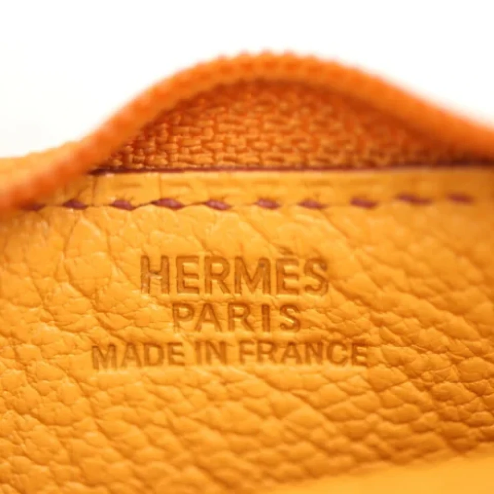 Hermès Vintage Pre-owned Fabric wallets Brown Dames