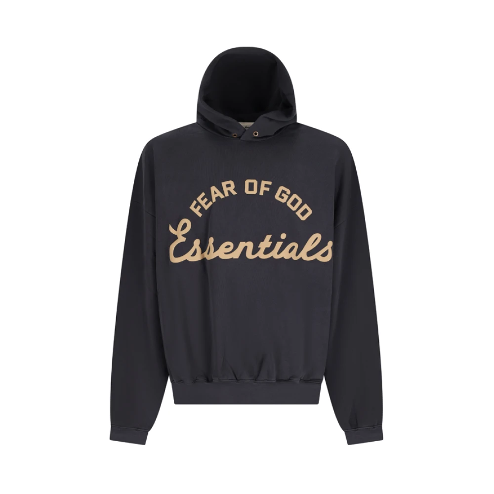Fear Of God Black Hoodies, Male, L, Training 90S Hoodie