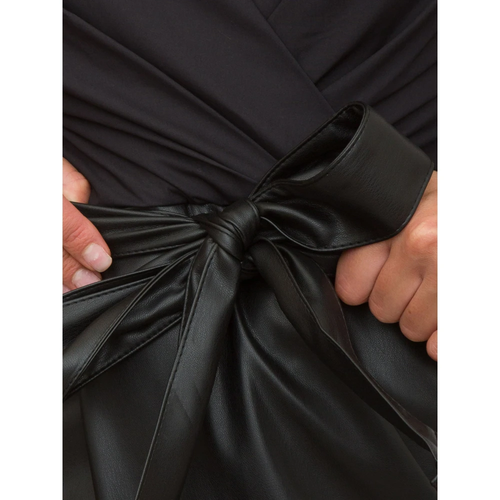 Twinset Zwarte Jurk Black Dames