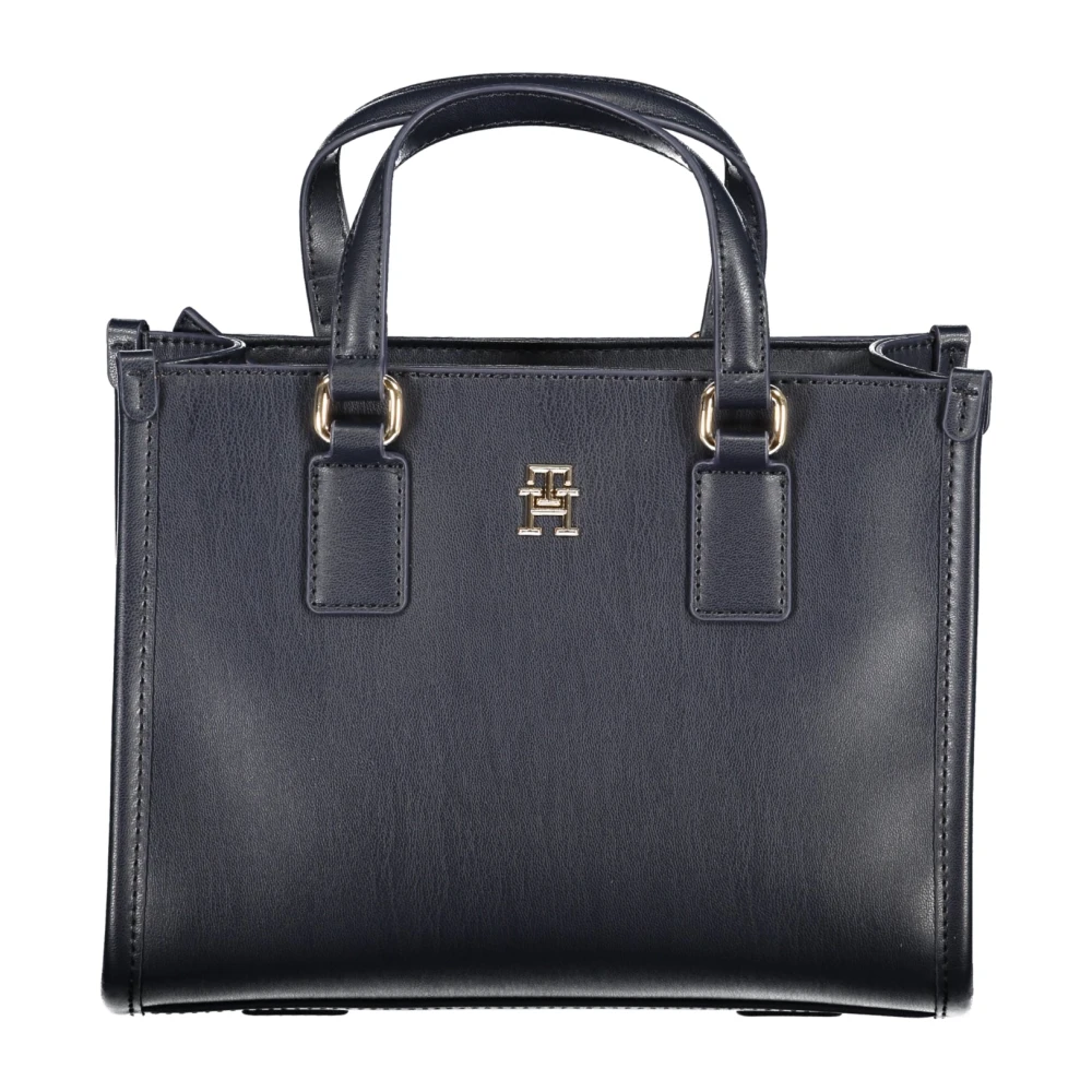 Tommy Hilfiger Blauwe Dames Tas met Verstelbare Band Blue Dames