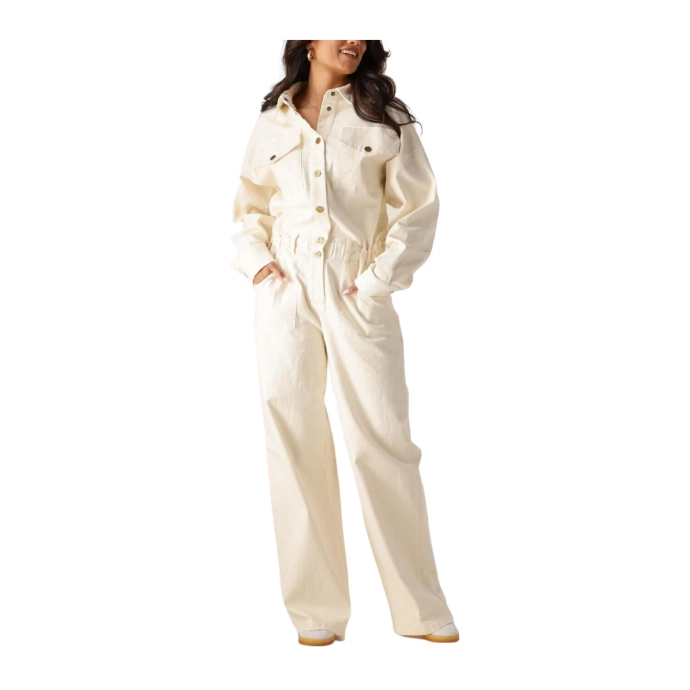 Harper & Yve Veelzijdige Jacky-Js Jumpsuit Beige Dames