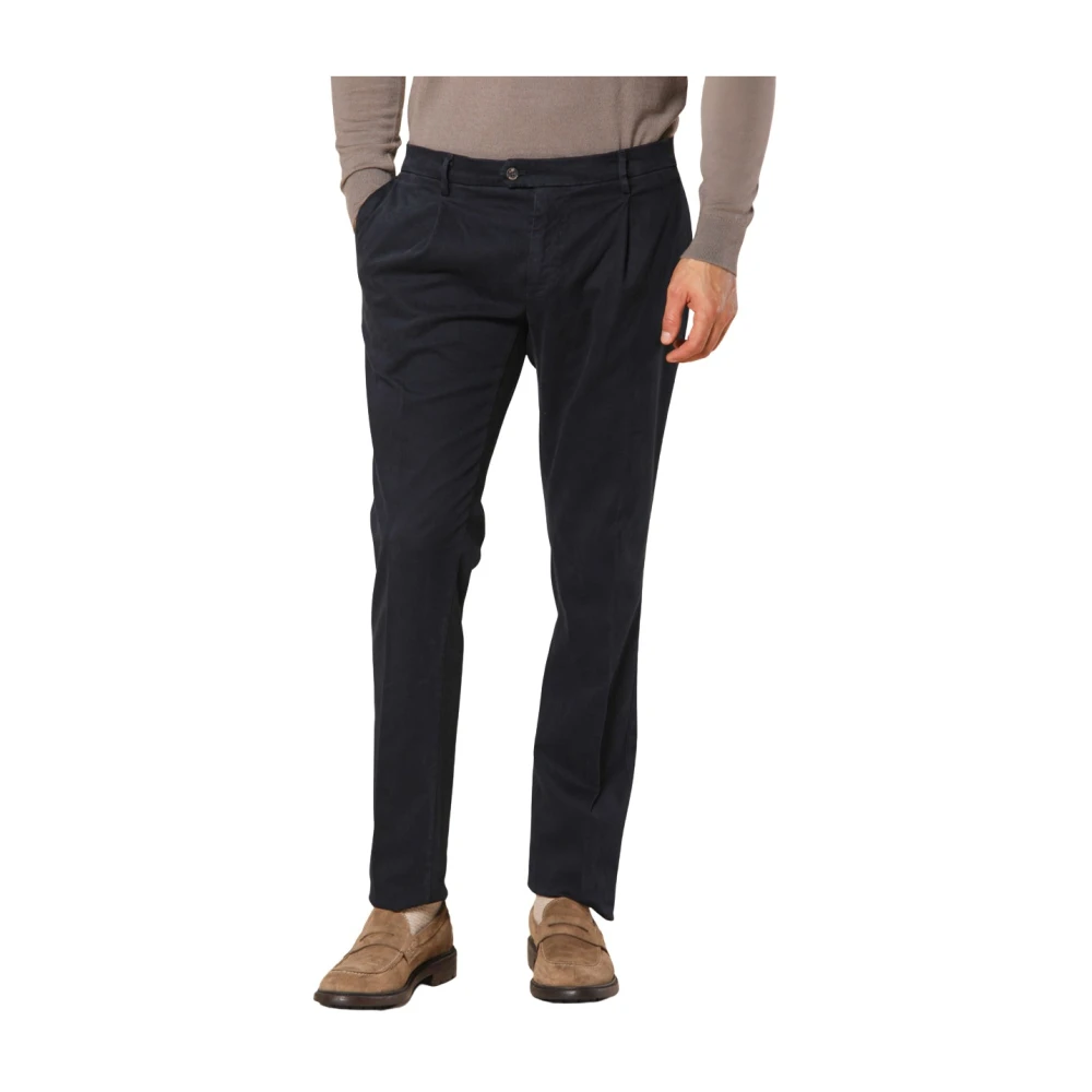 Mason's Hombre Azul Pantalones, Talla: Xl