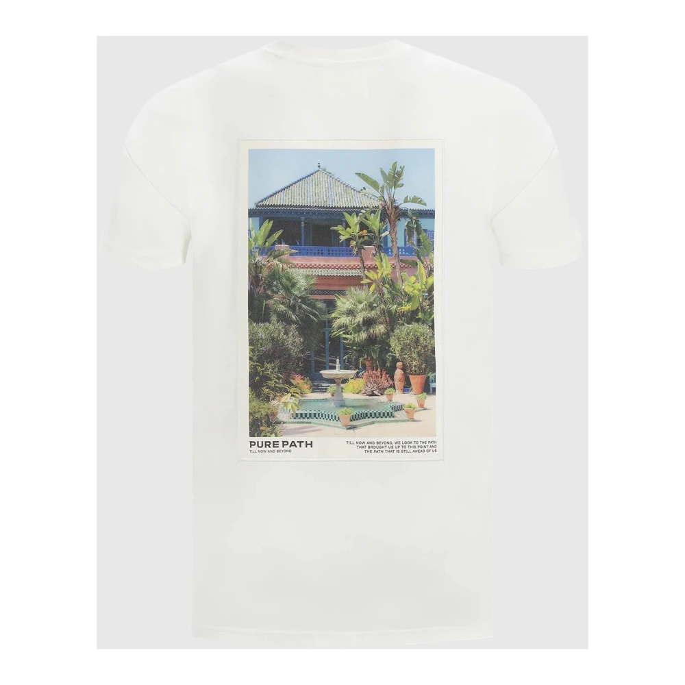 Pure Path T-Shirt- PP Jardin Prive S S White Heren