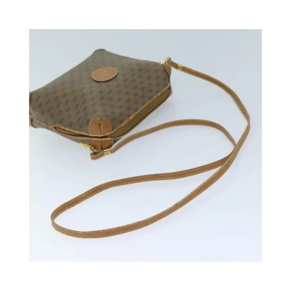 Gucci Vintage Pre-owned Canvas gucci-bags Beige Dames