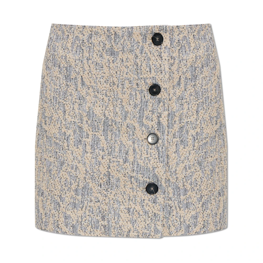 Iro Femme Beige Jupes, Taille: 40 Fr Elixio Skirt