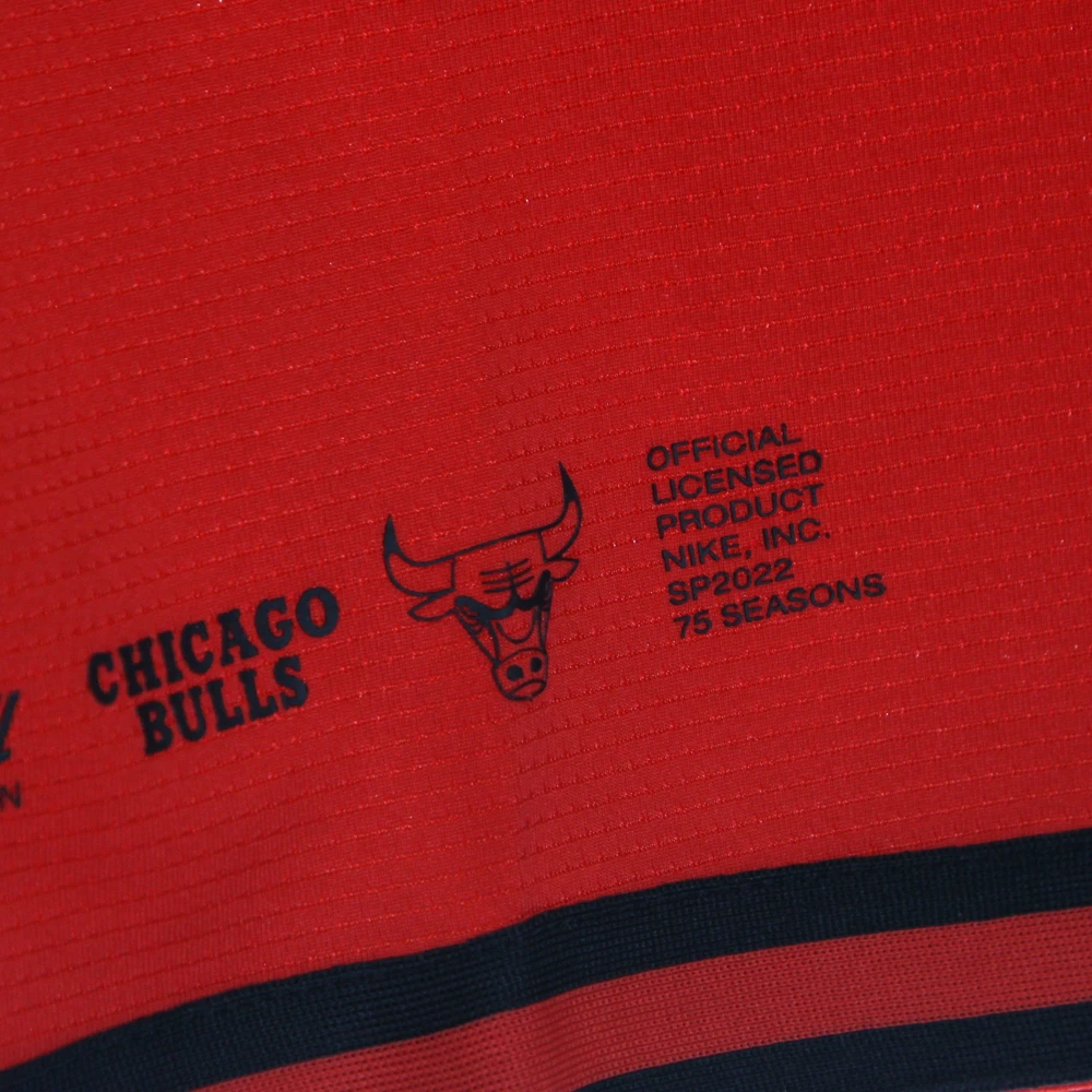 Nike Chicago Bulls Basketball Shorts Dri-Fit Red Heren