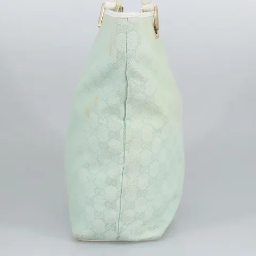 Gucci Vintage Pre-owned Canvas totes Blue Dames