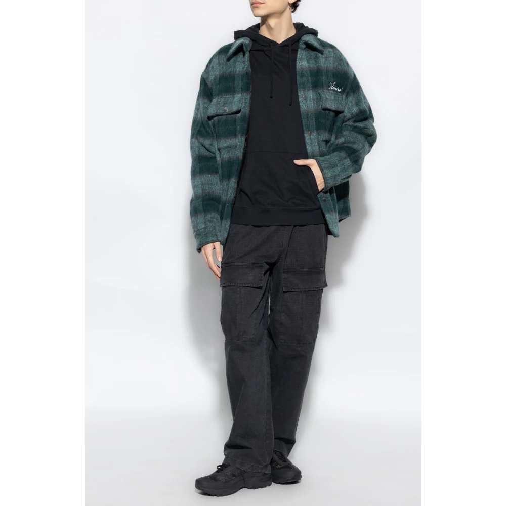 AllSaints Brace hoodie Black Heren