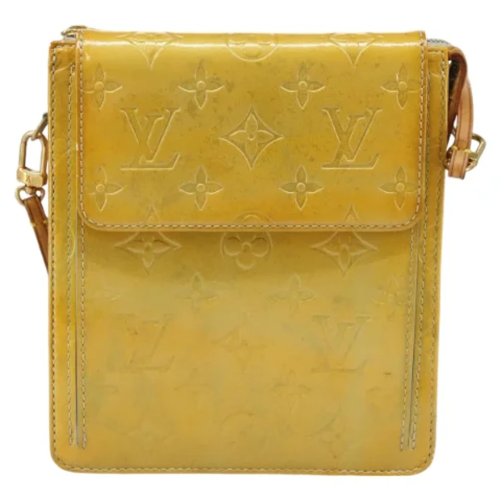 Louis Vuitton Vintage Pre-owned Leather louis-vuitton-bags Yellow Dames