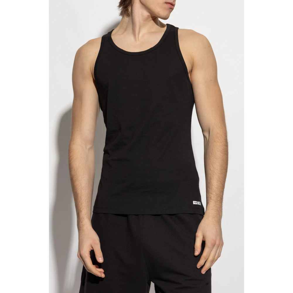 Diesel Twee-pack tops Walty-D-Box-2Pack Black Heren