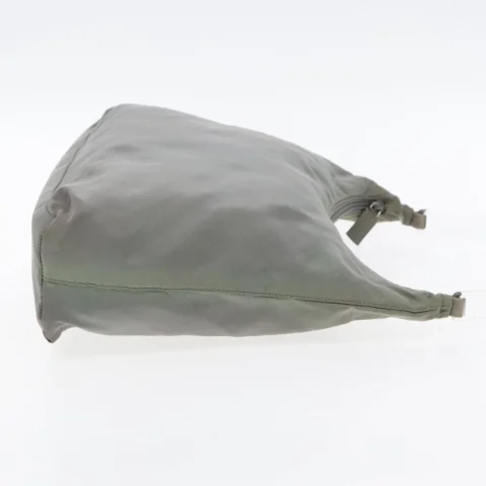 Prada Vintage Pre-owned Nylon prada-bags Gray Dames
