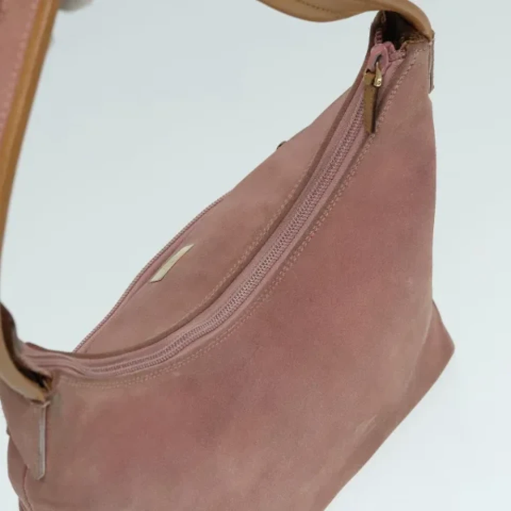 Gucci Vintage Pre-owned Suede gucci-bags Pink Dames