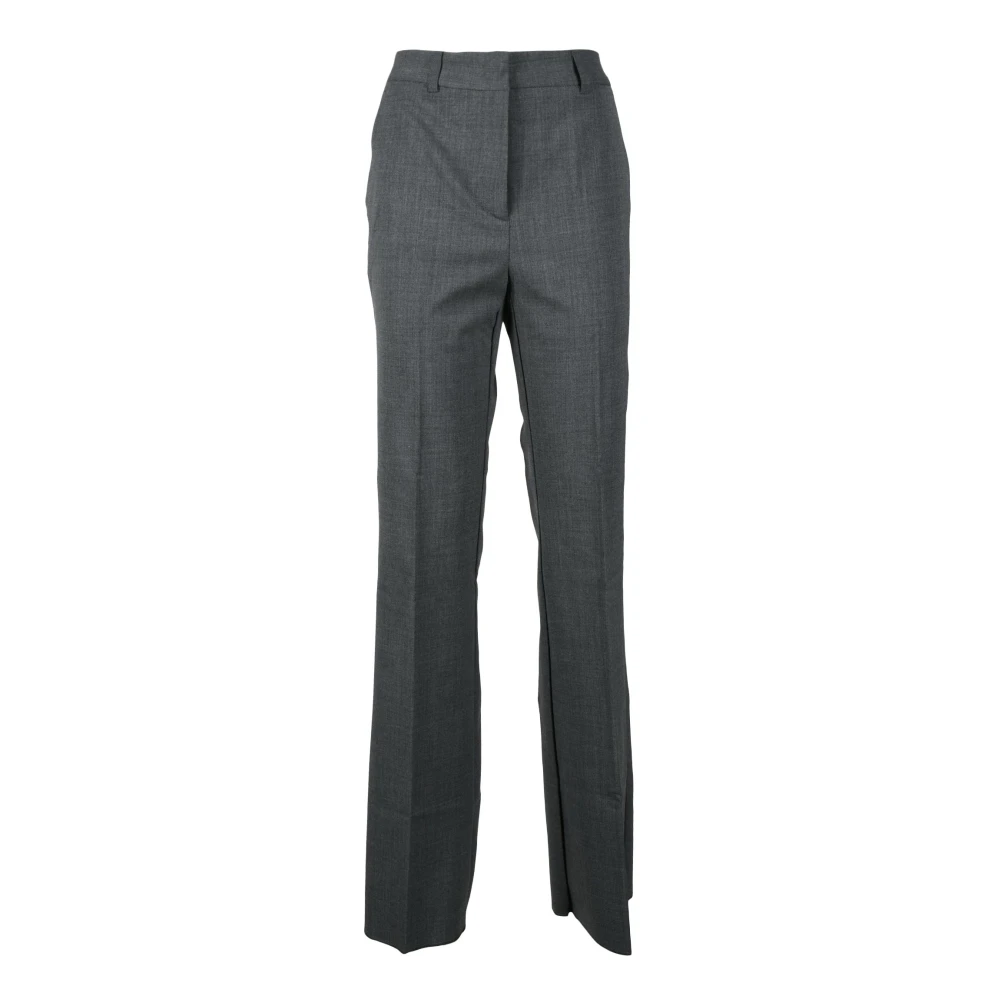 Marella Elegante Wolmix Stretchbroek Gray Dames