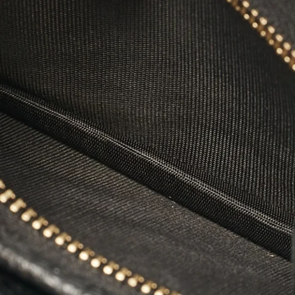 Gucci Vintage Pre-owned Leather wallets Black Dames