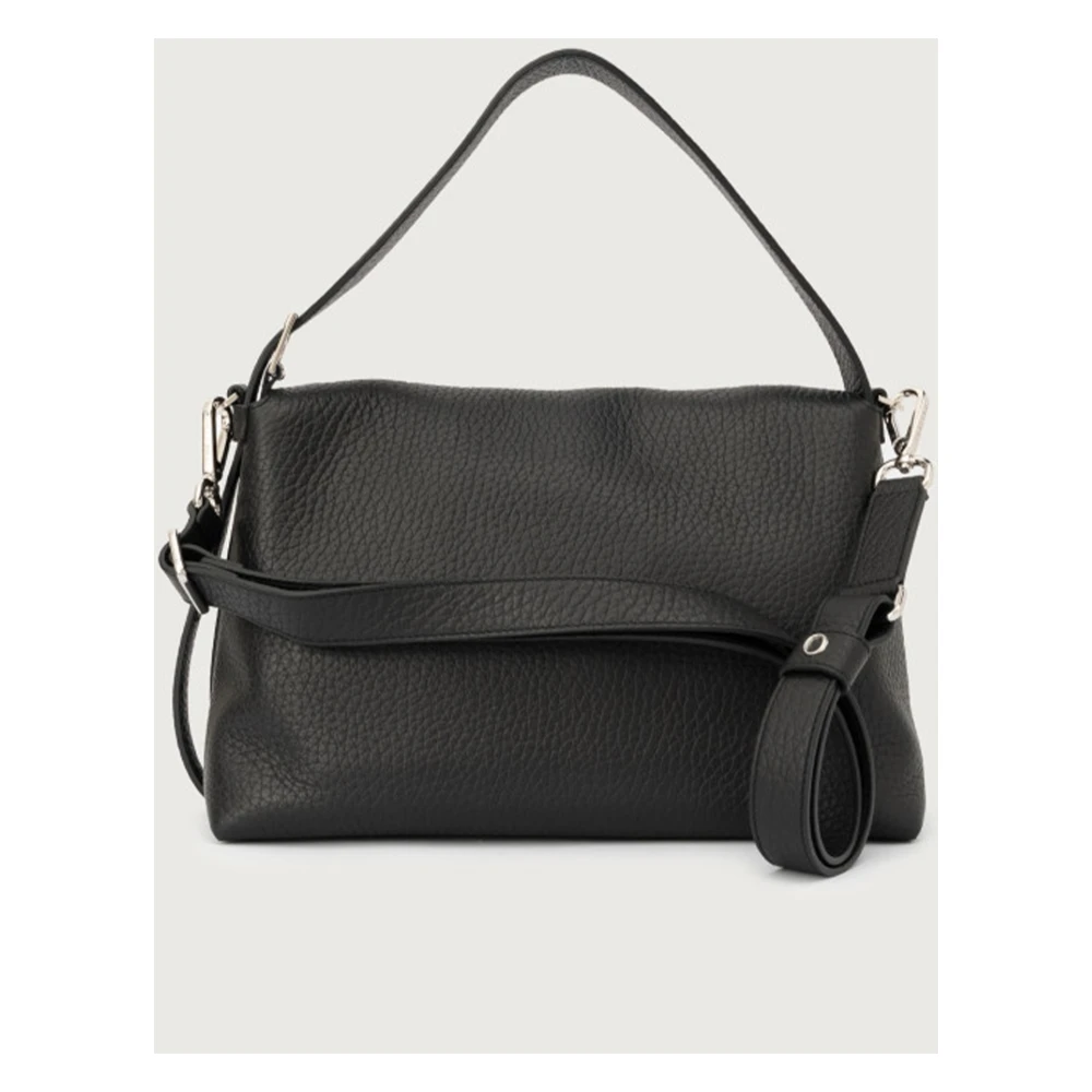 Orciani Zachte Nero Nana Stijlvolle Tas Black Dames