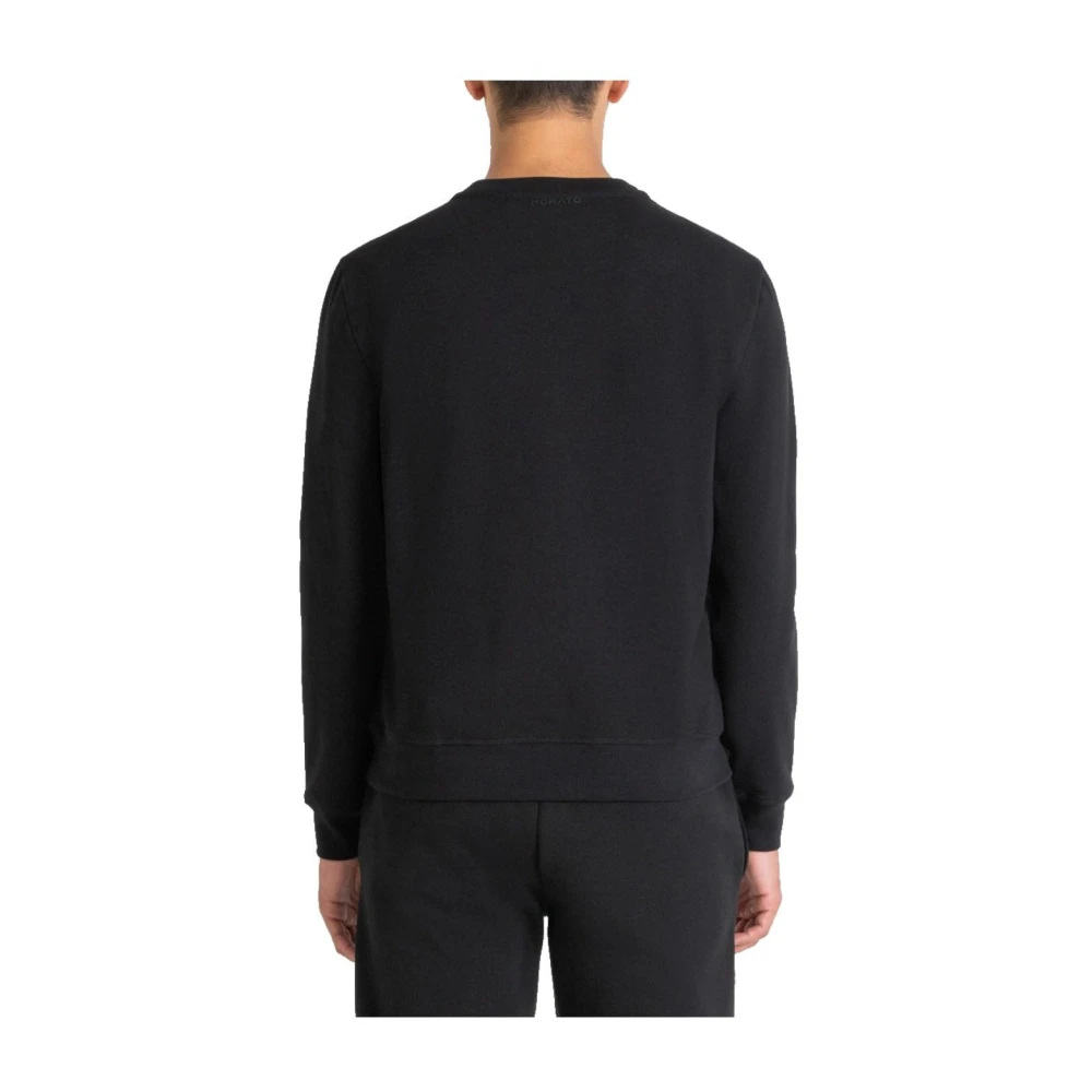 Antony Morato Panterprint Sweater Black Heren