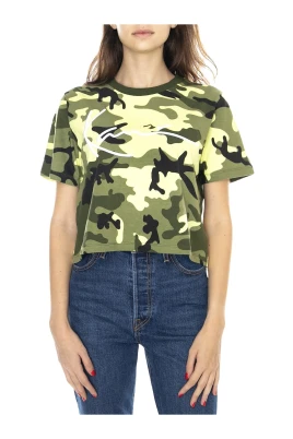 Signature Crop Wide T-Shirt