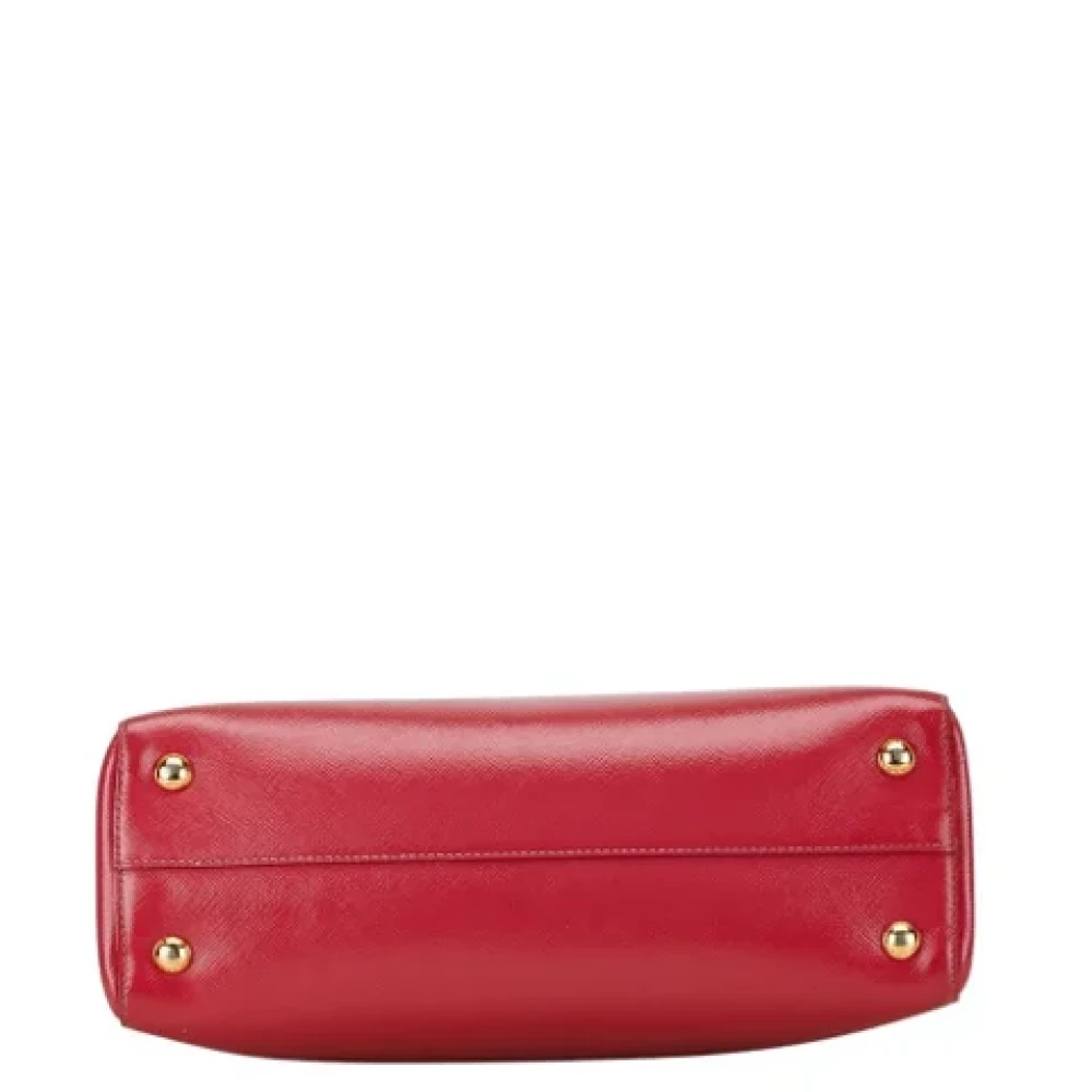 Prada Vintage Pre-owned Leather prada-bags Red Dames