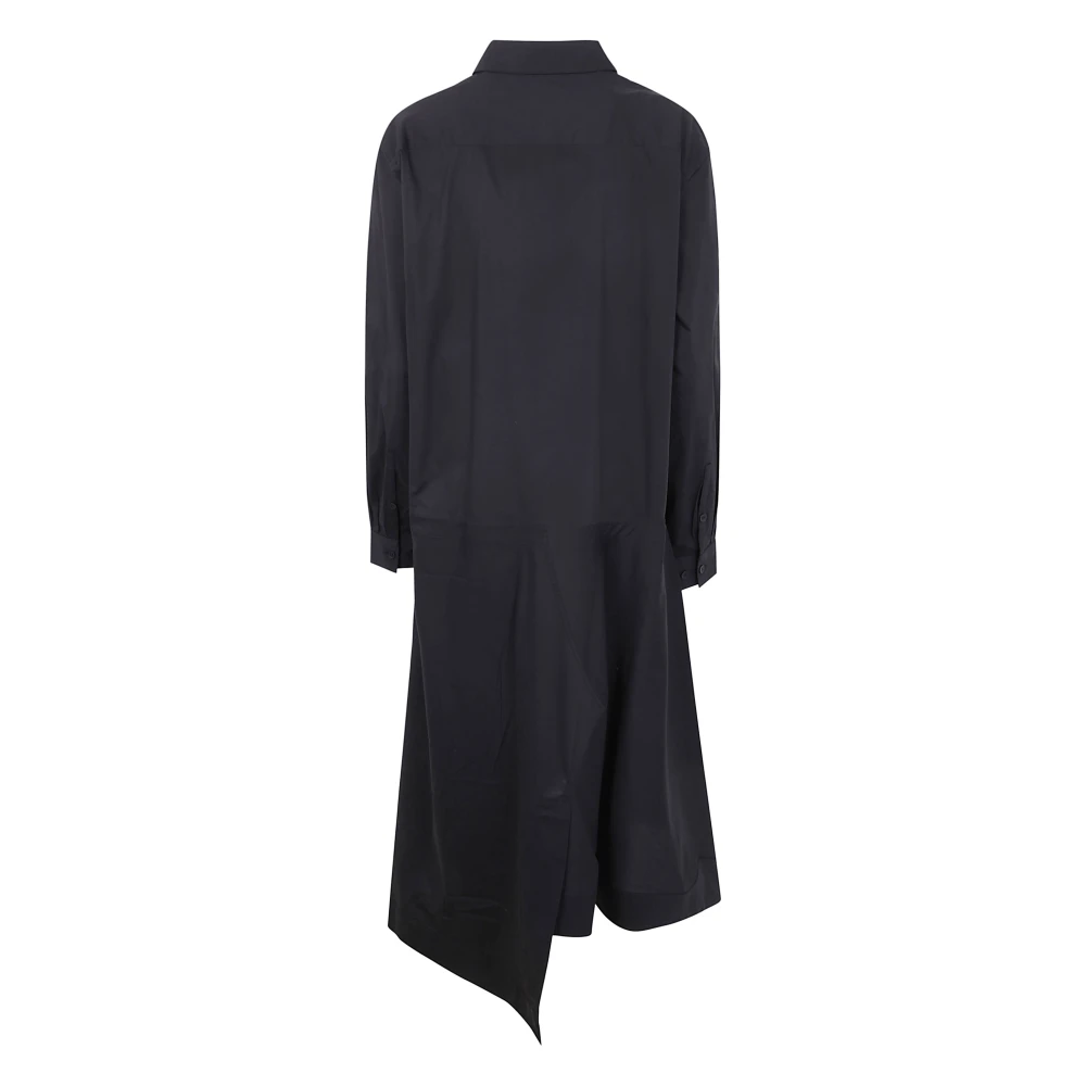 Y-3 Casual Overhemdjurk voor Vrouwen Black Dames
