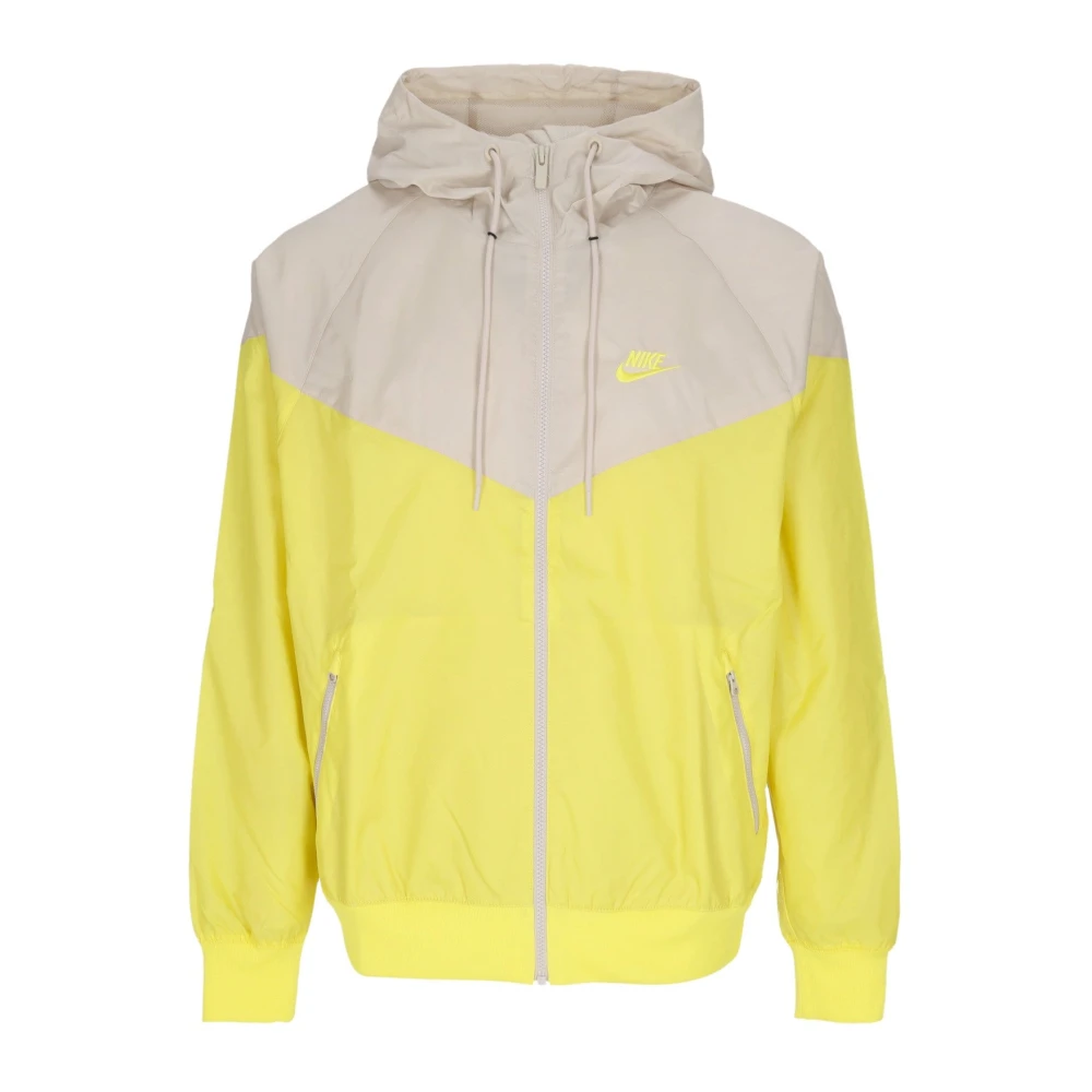 Nike Sportswear Windrunner Hoodie Geel Multicolor Heren