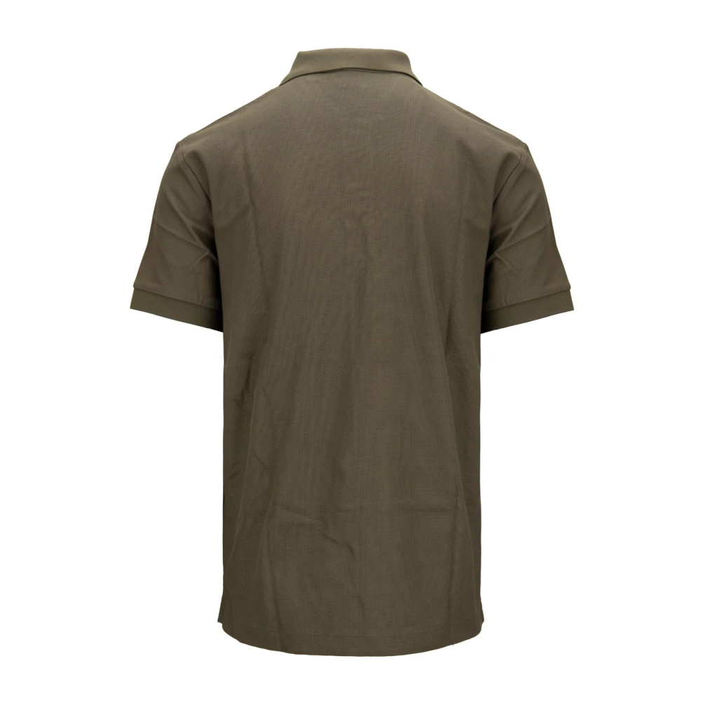 Burberry Heren Knoop Polo Shirt Green Heren