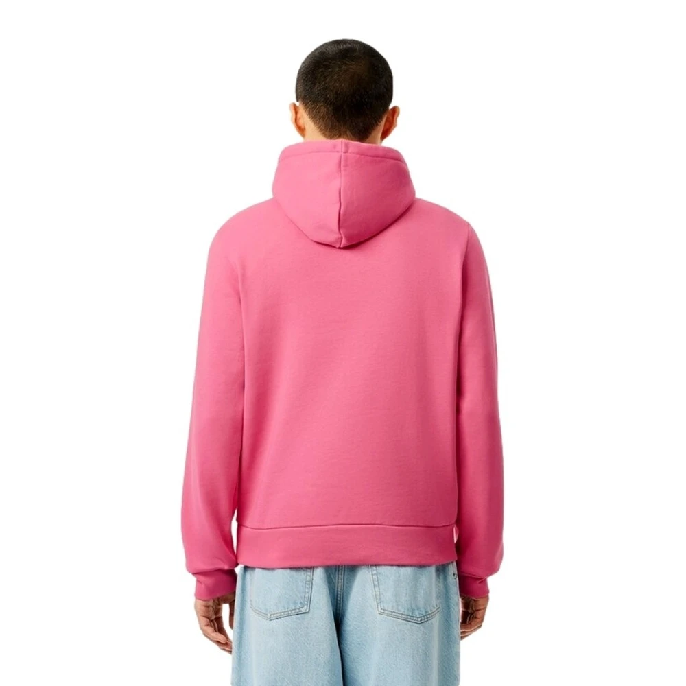 Lacoste Roze hoodie Pink Heren