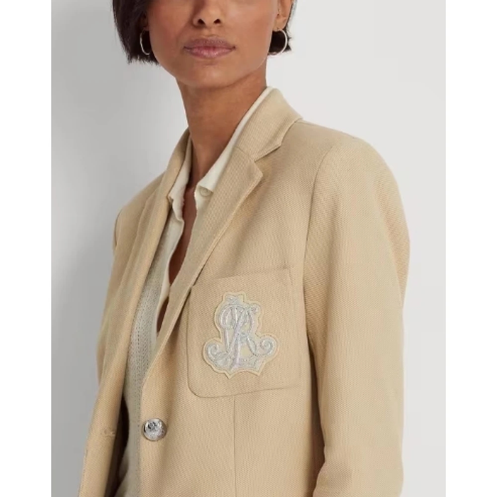 Ralph Lauren Blazer Beige Dames