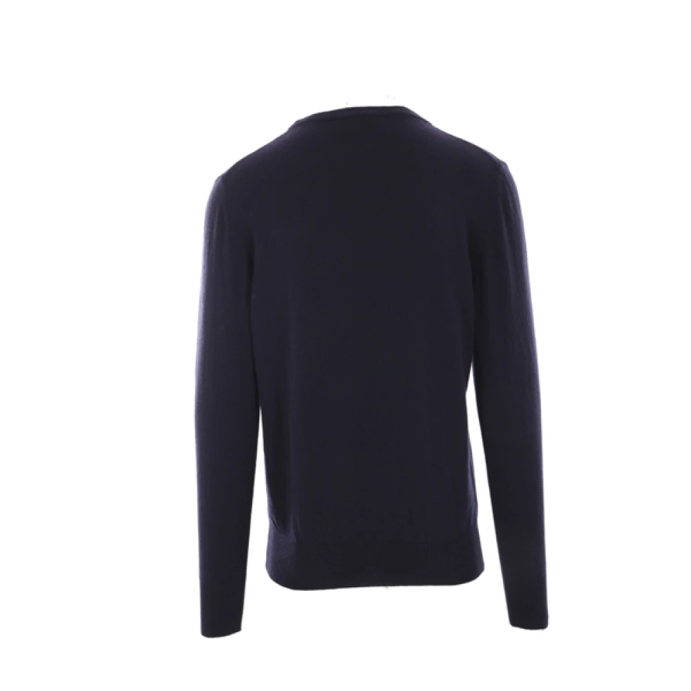 Lardini Blauwe Cashmere Trui Blue Heren