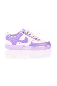 Handgefertigte Violette Sneakers für Frauen