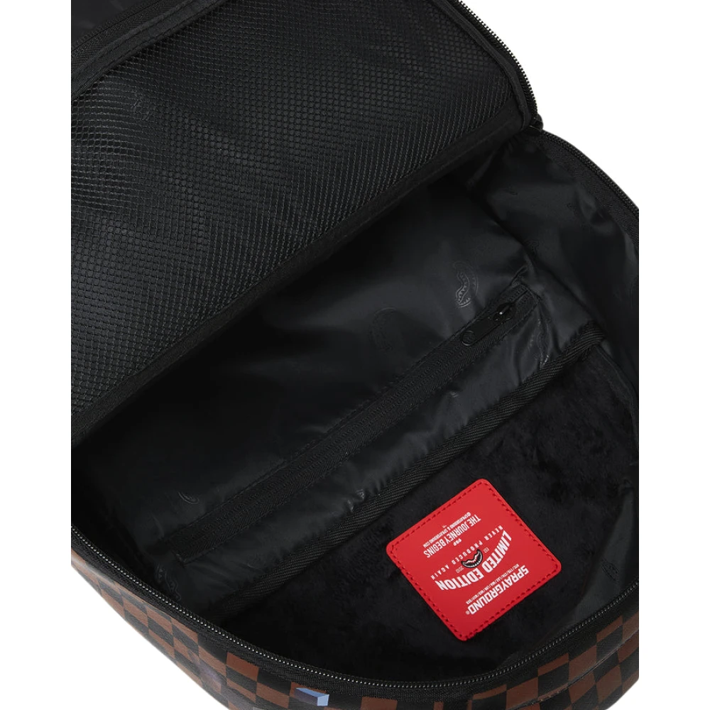 Sprayground Stijlvolle Rugzak voor Dagelijks Gebruik Brown Unisex