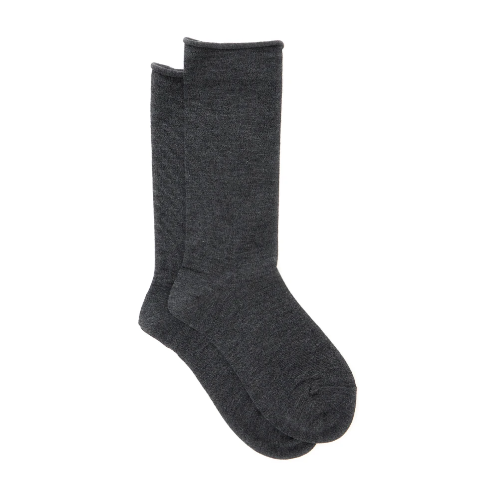 BRUNELLO CUCINELLI Grijze Cashmere Tonal Stitch Ondergoed Gray Dames