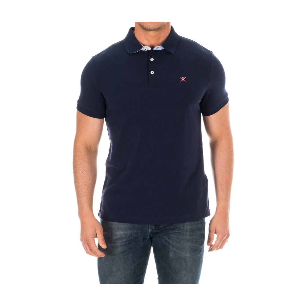 Hackett Men's Blue Polo Shirts, Xs, Polo Shirt