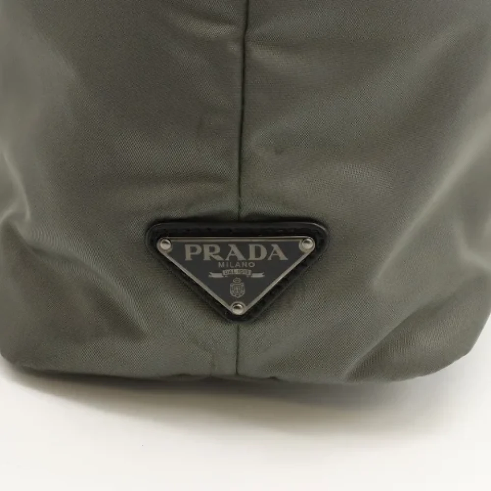 Prada Vintage Pre-owned Canvas totes Black Dames