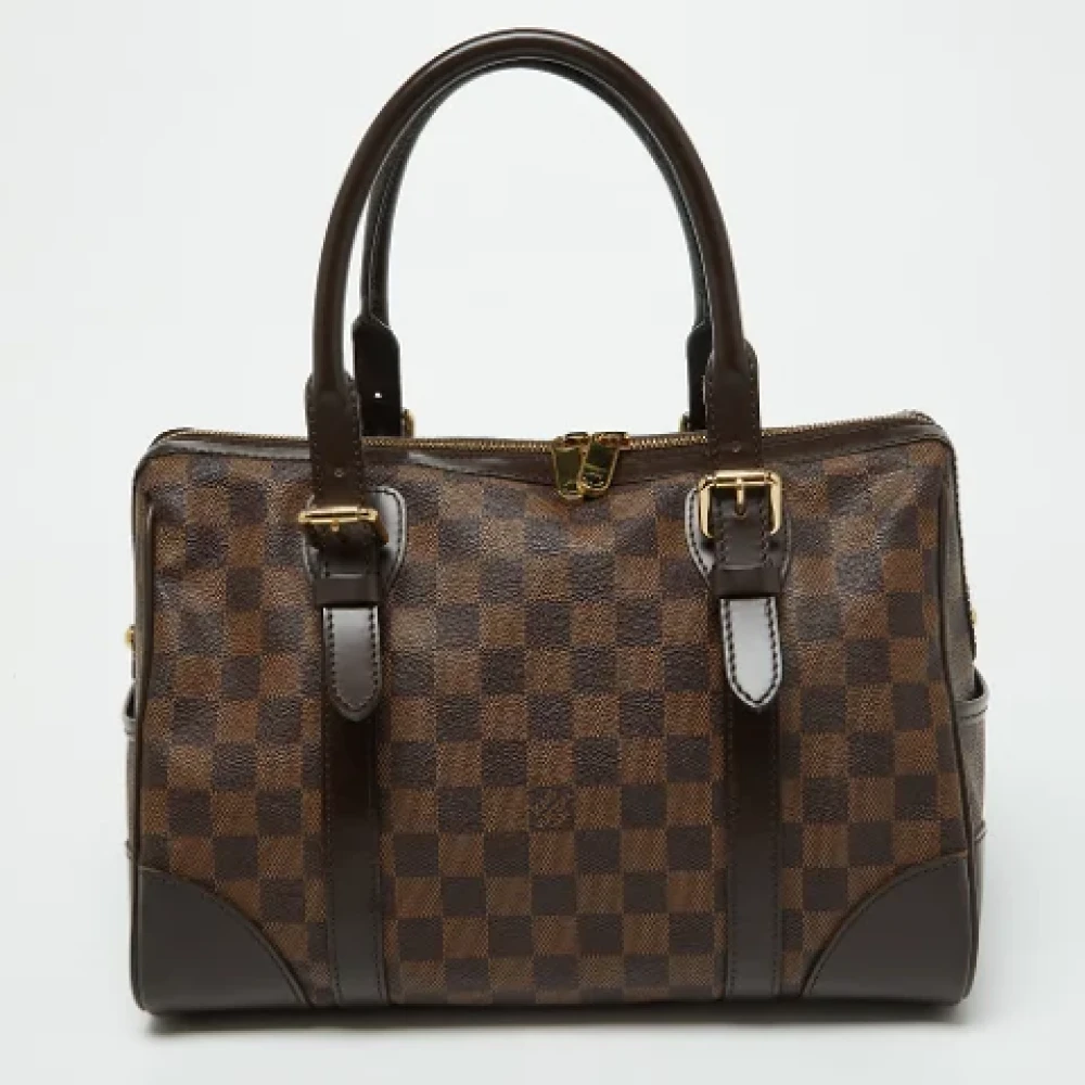 Louis Vuitton Vintage Pre-owned Leather pouches Brown Dames