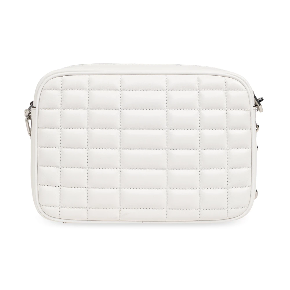 Michael Kors Tribeca Schoudertas White Dames