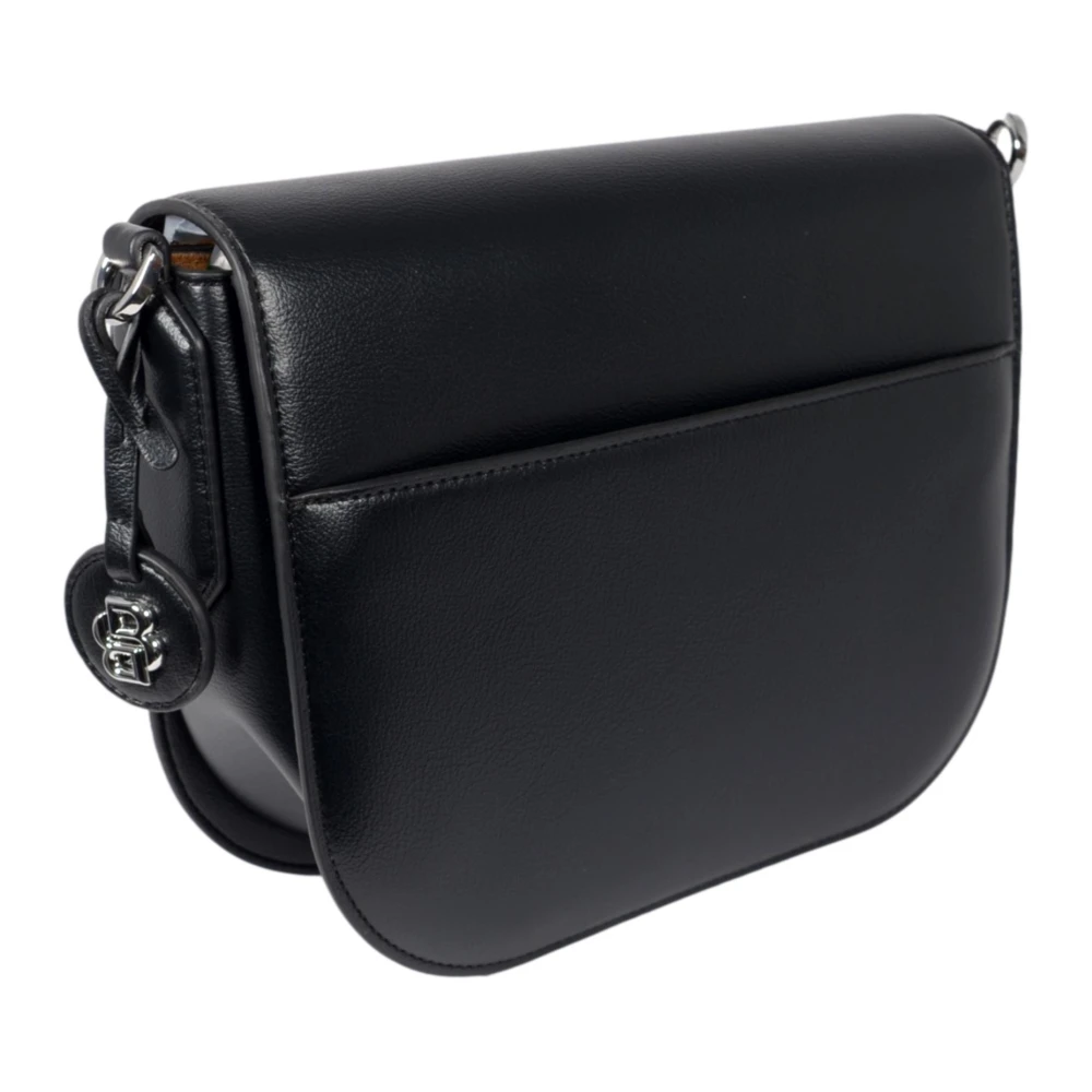 Hugo Boss Elegante Liriel Flap Crossbody Tas Zwart Black Dames
